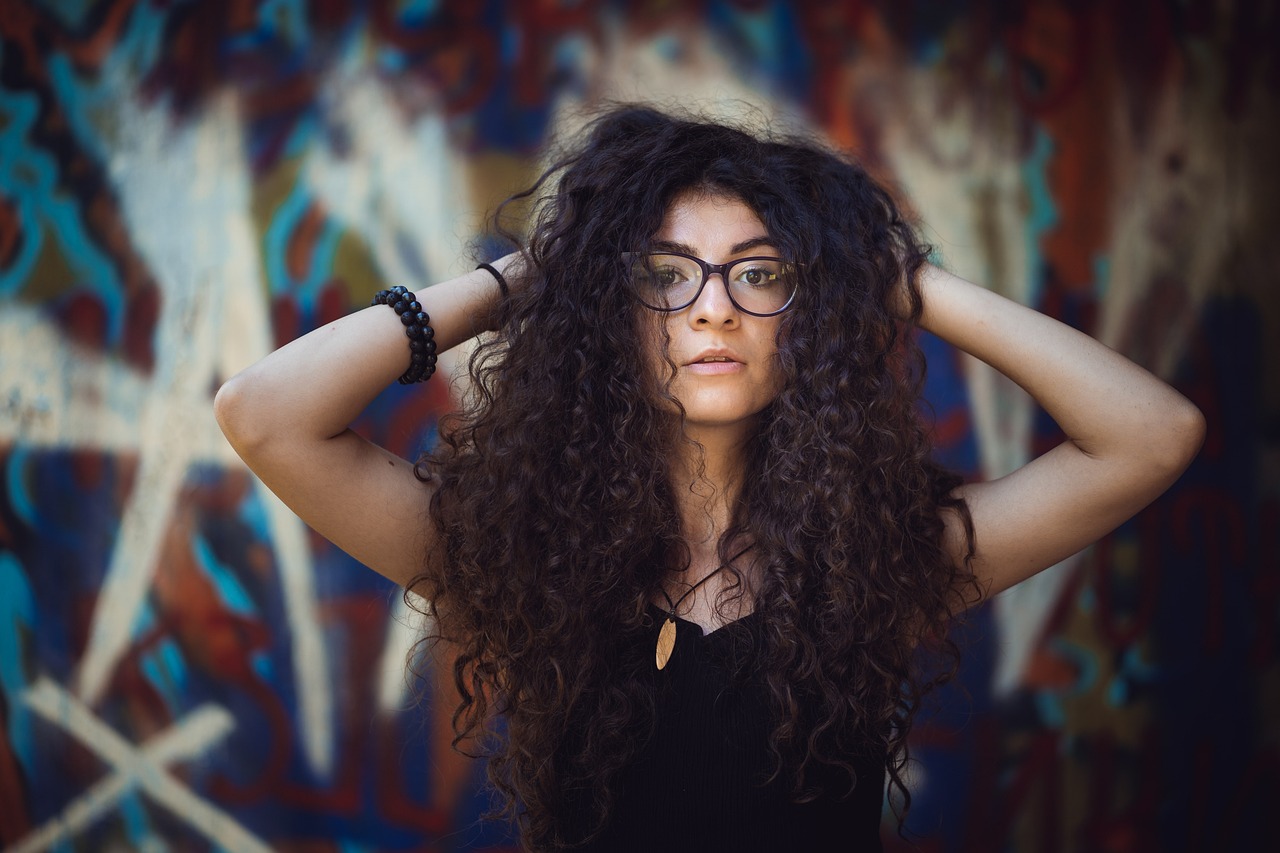 curly hair